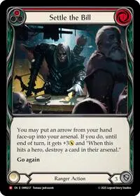 Settle The Bill Red (Omens of the Third Age)