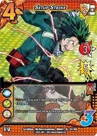 Setup Strike (UniVersus: My Hero Academia)