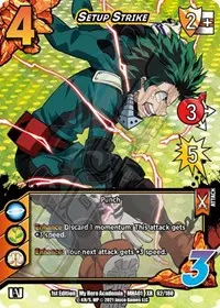 Setup Strike XR (UniVersus: My Hero Academia)