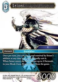 Setzer (Beyond Destiny) — Final Fantasy TCG Card Value