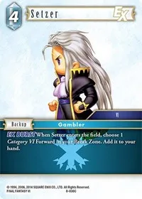 Setzer EX (Opus VIII) — Final Fantasy TCG Card Value