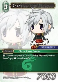 Seven (Rebellion's Call) — Final Fantasy TCG Card Value