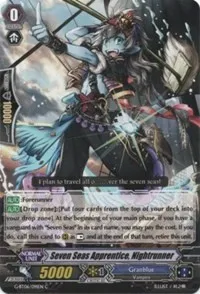 Seven Seas Apprentice Nightrunner (G-BT06: Transcension of Blade & Blossom) — Cardfight Vanguard Card Value