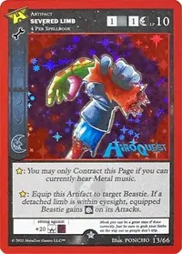 Severed Limb (Hiroquest Promos)