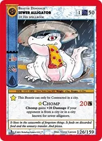 Sewer Alligator (Cryptid Nation: First Edition)