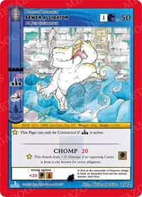 Sewer Alligator (Wilderness: First Edition Tribal Theme Decks)