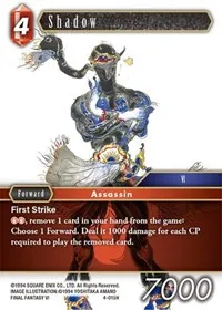 Shadow (Opus IV) — Final Fantasy TCG Card Value