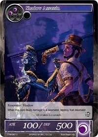 Shadow Assassin (The Twilight Wanderer) — Force of Will Card Value