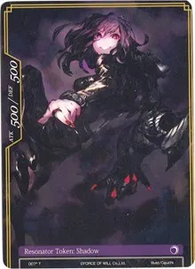 Shadow Double sided Resonator Token (Return of the Dragon Emperor)