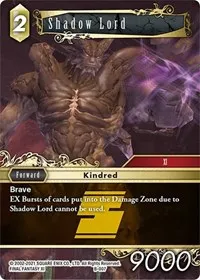 Shadow Lord (Boss Deck: Chaos) — Final Fantasy TCG Card Value