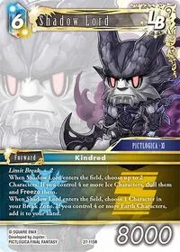 Shadow Lord LB (Journey of Discovery) — Final Fantasy TCG Card Value