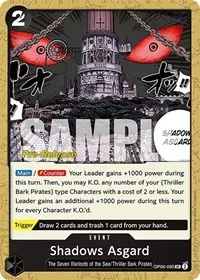 Shadows Asgard (Wings of the Captain Pre-Release Cards)
