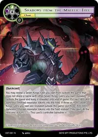 Shadows from the Malefic Tree (Clash of the Star Trees)