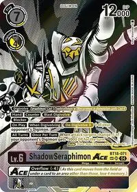 ShadowSeraphimon ACE Textured (Release Special Booster 2.0)