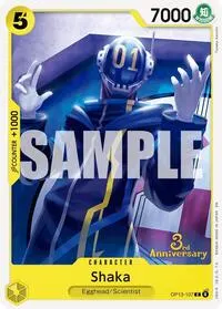 Shaka (Carrying On His Will: 3rd Anniversary Tournament Cards)