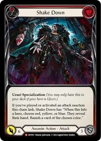 Shake Down (Outsiders) — Flesh & Blood TCG Card Value