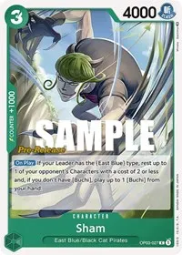 Sham (Pillars of Strength Pre-Release Cards)