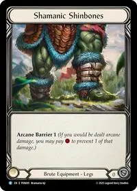 Shamanic Shinbones (Compendium of Rathe)