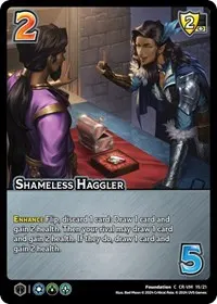 Shameless Haggler (Challenger Series: Vox Machina and Mighty Nein)