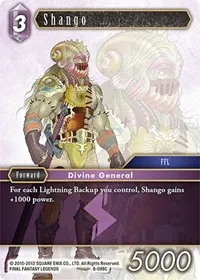 Shango (Opus VIII) — Final Fantasy TCG Card Value