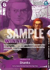 Shanks Winner Pack 2026 Vol 2 (One Piece Promotion Cards)