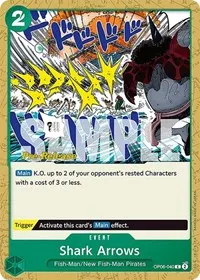 Shark Arrows (Wings of the Captain Pre-Release Cards)