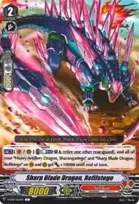 Sharp Blade Dragon Refilstego (V-EB01: The Destructive Roar) — Cardfight Vanguard Card Value