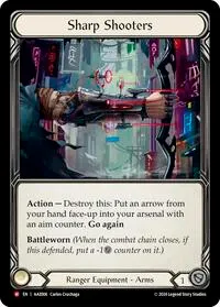 Sharp Shooters (Armory Deck: Azalea) — Flesh & Blood TCG Card Value