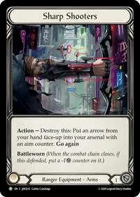 Sharp Shooters JDG033 (Flesh and Blood: Promo Cards)