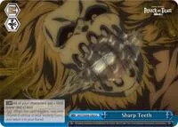 Sharp Teeth (Attack On Titan: Final Season) — Weiss Schwarz Card Value