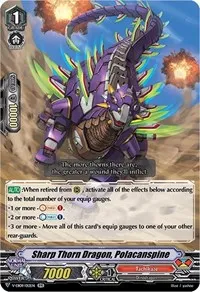 Sharp Thorn Dragon Polacanspine (V-EB09: The Raging Tactics) — Cardfight Vanguard Card Value