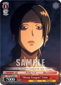 Sharp Tongue Ymir (Attack on Titan)