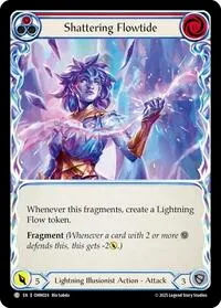 Shattering Flowtide Red (Omens of the Third Age) — Flesh & Blood TCG Card Value