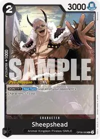 Sheepshead (Two Legends Pre-Release Cards)