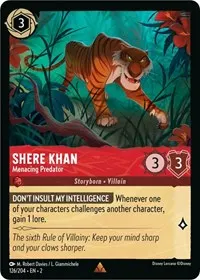 Shere Khan Menacing Predator (Rise of the Floodborn)