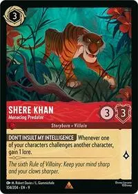 Shere Khan Menacing Predator (Fabled)