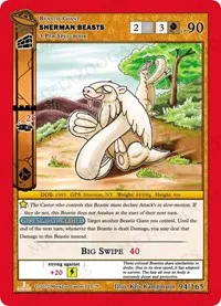 Sherman Beasts (UFO: First Edition) — MetaZoo Card Value