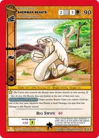 Sherman Beasts (UFO: First Edition Tribal Theme Decks)