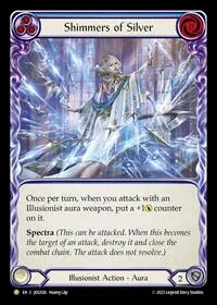 Shimmers of Silver JDG026 (Flesh and Blood: Promo Cards)