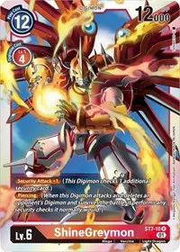ShineGreymon (Starter Deck 07: Gallantmon)