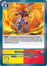 Shining Blast (Across Time Pre-Release Cards)