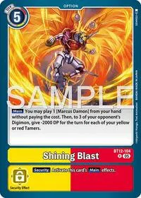 Shining Blast Reprint (Advanced Booster Digimon Generation)