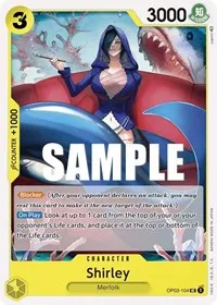 Shirley (Pillars of Strength) — One Piece Card Game Card Value
