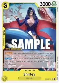 Shirley (Pillars of Strength Pre-Release Cards)