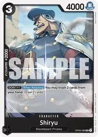 Shiryu (Emperors in the New World) — One Piece Card Game Card Value