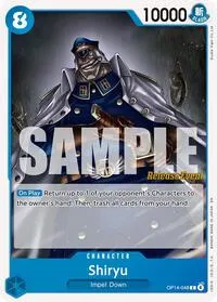 Shiryu (The Azure Sea's Seven Release Event Cards)