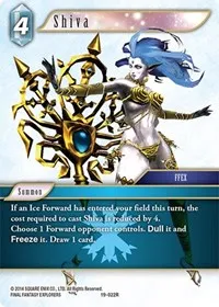 Shiva (From Nightmares) — Final Fantasy TCG Card Value