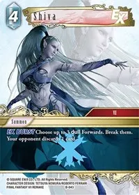 Shiva EX (Boss Deck: Final Fantasy VII)