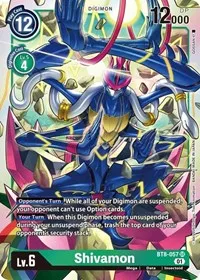 Shivamon (New Awakening) — Digimon Card Game Card Value