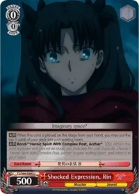 Shocked Expression Rin (Fate/stay night [Heaven’s Feel])